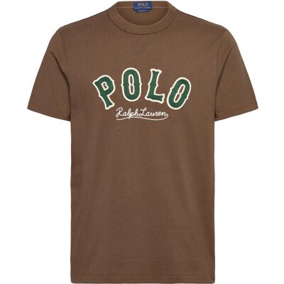 Polo Ralph Lauren 10/1 Jersey-Knt-T-Shirt S YORK BROWN S Polo Ralph Lauren 10/1 Jersey-Knt-T-Shirt S YORK BROWN S