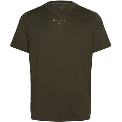 M Puma X Hyrox Cloudspun Thermoadapt Tee S DARK OLIVE S M Puma X Hyrox Cloudspun Thermoadapt Tee S DARK OLIVE S