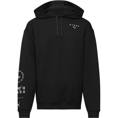 M Puma X Hyrox Cloudspun Hoodie L PUMA BLACK L M Puma X Hyrox Cloudspun Hoodie L PUMA BLACK L