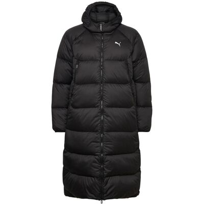 Hooded Down Puffer Coat M PUMA BLACK M Hooded Down Puffer Coat M PUMA BLACK M