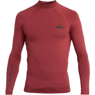 Quiksilver Everyday Upf50 Ls L BURNT RUSSET L Quiksilver Everyday Upf50 Ls L BURNT RUSSET L
