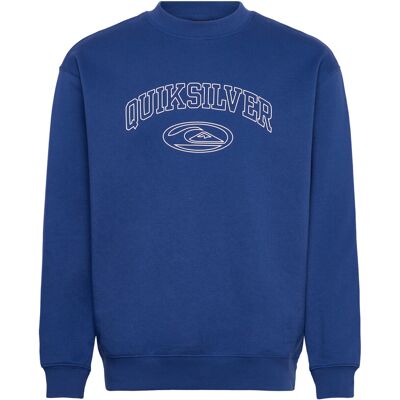 Quiksilver New Iconic Crew S MONACO BLUE S Quiksilver New Iconic Crew S MONACO BLUE S