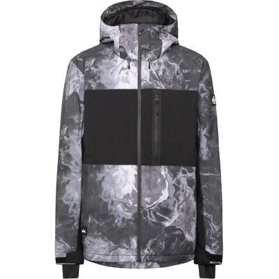 Quiksilver Sycamore Printed Jk XXL THERMOSTAMP GRAYSCALE XXL Quiksilver Sycamore Printed Jk XXL THERMOSTAMP GRAYSCALE XXL