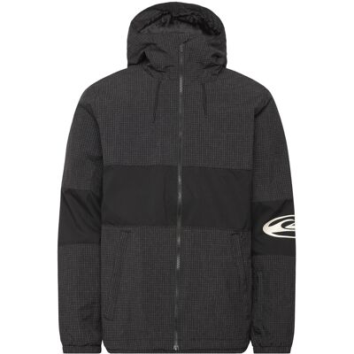 Quiksilver High In The Hood Jk S TRUE BLACK S Quiksilver High In The Hood Jk S TRUE BLACK S
