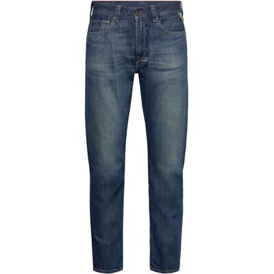 Replay Neaal Trousers Slim Royal Eagle 30 x 34 BLUE 30 x 34 Replay Neaal Trousers Slim Royal Eagle 30 x 34 BLUE 30 x 34