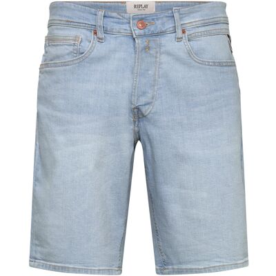 Replay Grover Short Shorts Straight 573 Eco Plus 30 BLUE 30 Replay Grover Short Shorts Straight 573 Eco Plus 30 BLUE 30