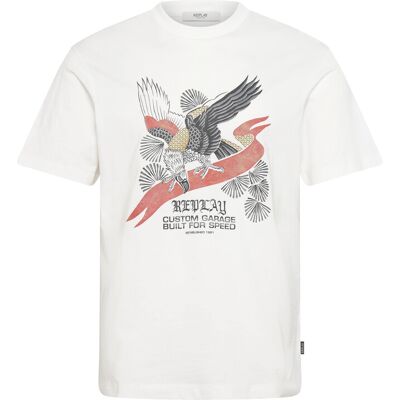 Replay T-Shirt Relaxed XL WHITE XL Replay T-Shirt Relaxed XL WHITE XL