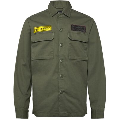 Replay Jacket Regular L KHAKI GREEN L Replay Jacket Regular L KHAKI GREEN L