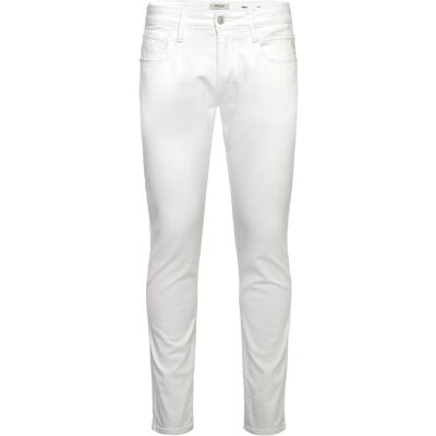 Replay Anbass Slim C-Stretch Denim Trousers 32 x 32 WHITE 32 x 32 Replay Anbass Slim C-Stretch Denim Trousers 32 x 32 WHITE 32 x 32