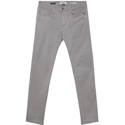 Replay Anbass Trousers Slim Hyperflex Colour Xlite 33 x 34 GREY 33 x 34 Replay Anbass Trousers Slim Hyperflex Colour Xlite 33 x 34 GREY 33 x 34