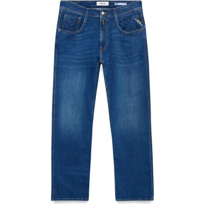 Replay Anbass Trousers Slim 99 Denim 38 x 32 DARK BLUE 38 x 32 Replay Anbass Trousers Slim 99 Denim 38 x 32 DARK BLUE 38 x 32
