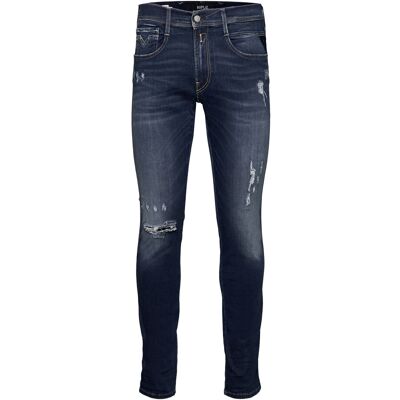 Replay Anbass Slim Hyperflex Re-Used Xlite Sustainable Denim Trousers 36 x 34 DARK BLUE 36 x 34 Replay Anbass Slim Hyperflex Re-Used Xlite Sustainable Denim Trousers 36 x 34 DARK BLUE 36 x 34