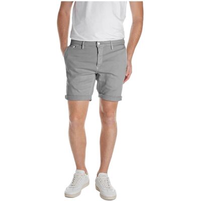 Replay Benni Short Shorts Regular Hyperchino Color Xlite 31 GREY 31 Replay Benni Short Shorts Regular Hyperchino Color Xlite 31 GREY 31