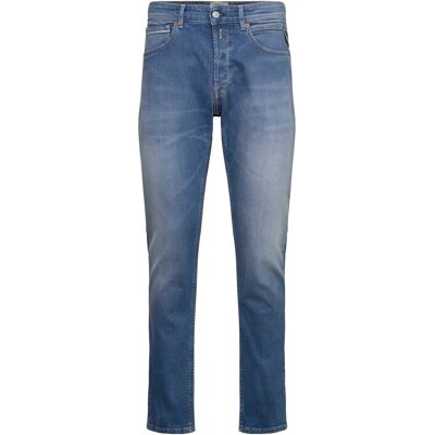 Replay Grover Trousers Straight 573 Eco Plus 36 x 34 BLUE 36 x 34 Replay Grover Trousers Straight 573 Eco Plus 36 x 34 BLUE 36 x 34