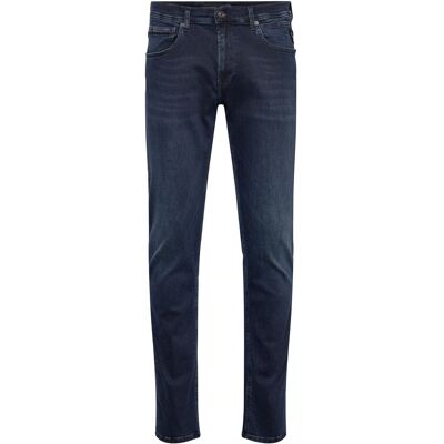 Replay Grover Trousers Straight Hyperflex Original 30 x 34 DARK BLUE 30 x 34 Replay Grover Trousers Straight Hyperflex Original 30 x 34 DARK BLUE 30 x 34
