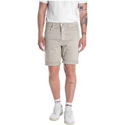 Replay Rbj.981 Short Shorts Tapered 34 BEIGE 34 Replay Rbj.981 Short Shorts Tapered 34 BEIGE 34