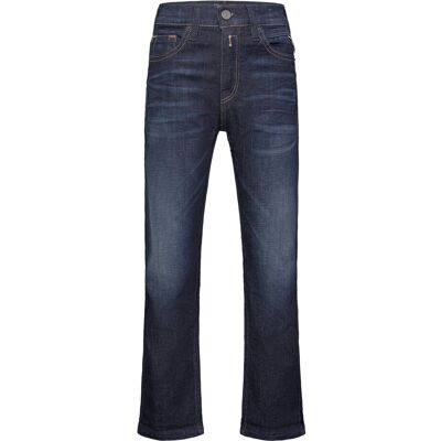 Replay Thad Regular Denim Trousers Medium Blue 158 BLUE 158 Replay Thad Regular Denim Trousers Medium Blue 158 BLUE 158