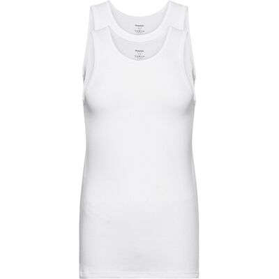Resteröds Originalribtank2-Pack Gots M VIT M Resteröds Originalribtank2-Pack Gots M VIT M