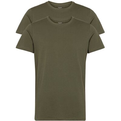 Resteröds Rt Organic Cotton 2-Pack Tee S GRöN S Resteröds Rt Organic Cotton 2-Pack Tee S GRöN S