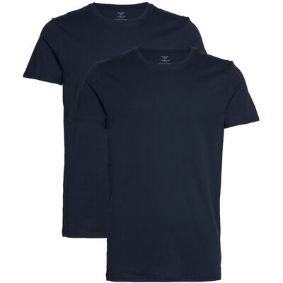 Resteröds Rt Organic Cotton 2-Pack Tee L NAVY L Resteröds Rt Organic Cotton 2-Pack Tee L NAVY L