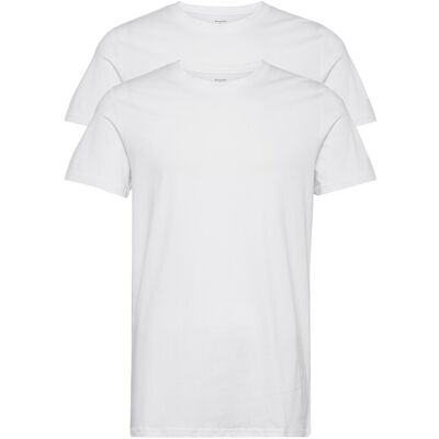 Resteröds Rt Organic Cotton 2-Pack Tee XXL WHITE XXL Resteröds Rt Organic Cotton 2-Pack Tee XXL WHITE XXL