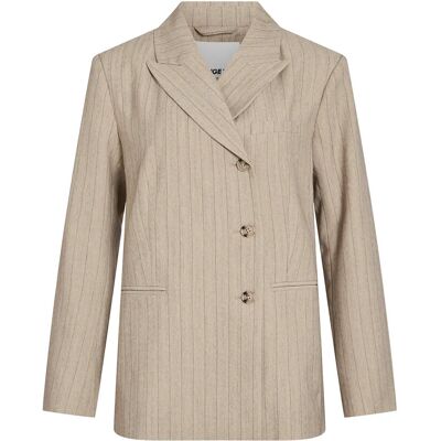ROUGE EDIT Rousaga L/S Db Blazer 36 FEATHER GRAY 36 ROUGE EDIT Rousaga L/S Db Blazer 36 FEATHER GRAY 36