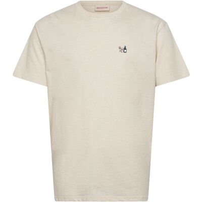 Revolution Application T-Shirt L OFFWHITE-MELANGE L Revolution Application T-Shirt L OFFWHITE-MELANGE L