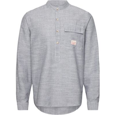 Revolution Grandad Shirt M BLUE M Revolution Grandad Shirt M BLUE M