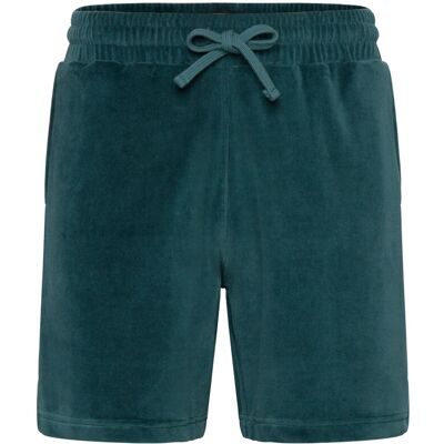 Revolution Velour Shorts L DARKPETROL L Revolution Velour Shorts L DARKPETROL L