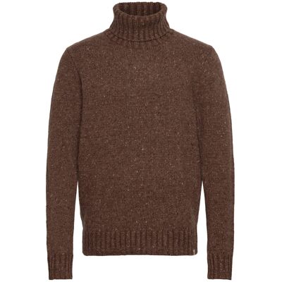 Revolution High-Neck Sweather L BROWN L Revolution High-Neck Sweather L BROWN L