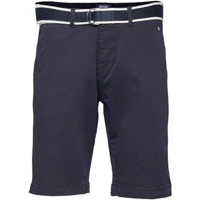 Sebago Dks Belted Bermuda Shorts M DARK NAVY M Sebago Dks Belted Bermuda Shorts M DARK NAVY M