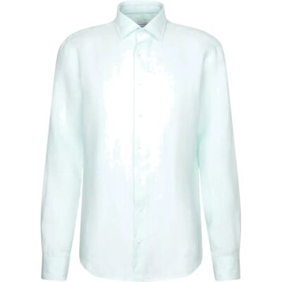 Seidensticker Linen Shirt Regular 40 MINT GREEN 40 Seidensticker Linen Shirt Regular 40 MINT GREEN 40