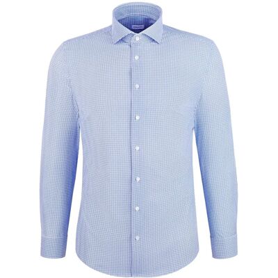 Seidensticker Performance Shirt Slim 43 MID BLUE 43 Seidensticker Performance Shirt Slim 43 MID BLUE 43