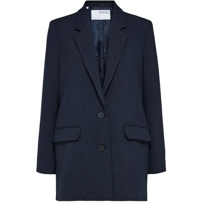 Selected Slwrita Ls Relaxed Blazer D Sap Mel Noos 36 DARK SAPPHIRE 36 Selected Slwrita Ls Relaxed Blazer D Sap Mel Noos 36 DARK SAPPHIRE 36