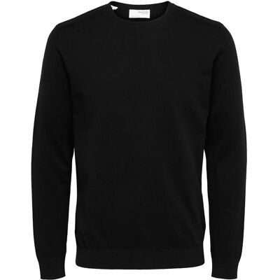 Selected Slmberg Crew Neck Noos S BLACK S Selected Slmberg Crew Neck Noos S BLACK S