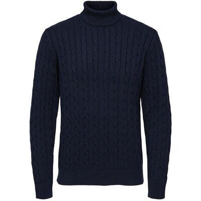 Selected Slhryan Structure Roll Neck S SKY CAPTAIN S Selected Slhryan Structure Roll Neck S SKY CAPTAIN S
