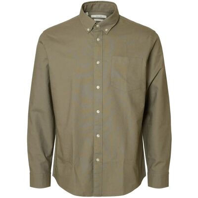 Selected Slmregcole Rick-Ox Shirt Ls Noos M VETIVER M Selected Slmregcole Rick-Ox Shirt Ls Noos M VETIVER M