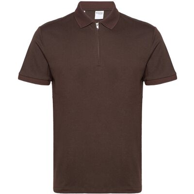 Selected Slmfave Zip Ss Polo Noos M DEMITASSE M Selected Slmfave Zip Ss Polo Noos M DEMITASSE M