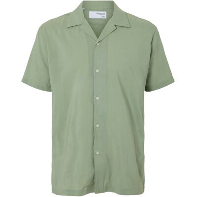 Selected Slhreg-Air Shirt Ss Mix S ICEBERG GREEN S Selected Slhreg-Air Shirt Ss Mix S ICEBERG GREEN S