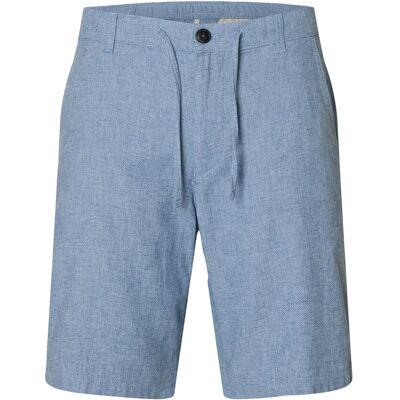 Selected Slmregular-Brody Linen Bld Shorts Noos M CASHMERE BLUE M Selected Slmregular-Brody Linen Bld Shorts Noos M CASHMERE BLUE M