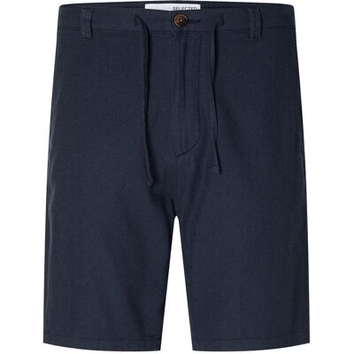 Selected Slmregular-Brody Linen Bld Shorts Noos XXL DARK SAPPHIRE XXL Selected Slmregular-Brody Linen Bld Shorts Noos XXL DARK SAPPHIRE XXL