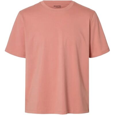 Selected Slmaspen Ss O-Neck Tee Noos S ROSE DAWN S Selected Slmaspen Ss O-Neck Tee Noos S ROSE DAWN S