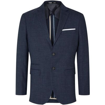 Selected Slmslim-Oasis Linen Blz Noos 56 DARK NAVY 56 Selected Slmslim-Oasis Linen Blz Noos 56 DARK NAVY 56