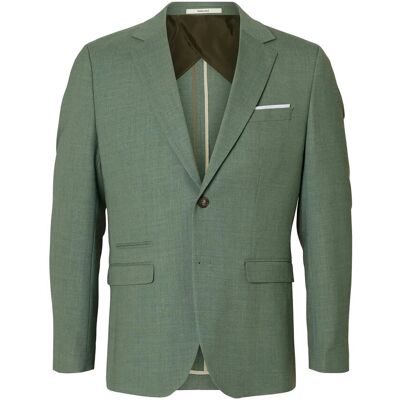 Selected Slmslim-Oasis Linen Blz Noos 56 LIGHT GREEN MELANGE 56 Selected Slmslim-Oasis Linen Blz Noos 56 LIGHT GREEN MELANGE 56