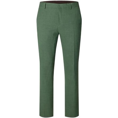 Selected Slmslim-Oasis Linen Trs Noos 54 OLIVE GREEN 54 Selected Slmslim-Oasis Linen Trs Noos 54 OLIVE GREEN 54