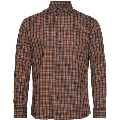Selected Slhregtimor Shirt Ls Cut Away Check Ex S COFFEE BEAN S Selected Slhregtimor Shirt Ls Cut Away Check Ex S COFFEE BEAN S