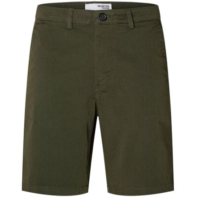 Selected Slmslim-Miles Flex Shorts Noos S FOREST NIGHT S Selected Slmslim-Miles Flex Shorts Noos S FOREST NIGHT S