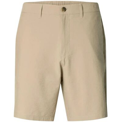 Selected Slhregular-Karl Seersucker Shorts Noos S PURE CASHMERE S Selected Slhregular-Karl Seersucker Shorts Noos S PURE CASHMERE S