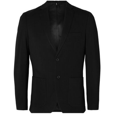 Selected Slhslim-Delon Jersey Blz Flex Noos 56 BLACK 56 Selected Slhslim-Delon Jersey Blz Flex Noos 56 BLACK 56