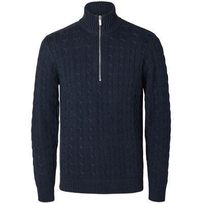 Selected Slhryan Structure Half Zip XL SKY CAPTAIN XL Selected Slhryan Structure Half Zip XL SKY CAPTAIN XL